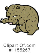 Bear Clipart #1155267 by lineartestpilot
