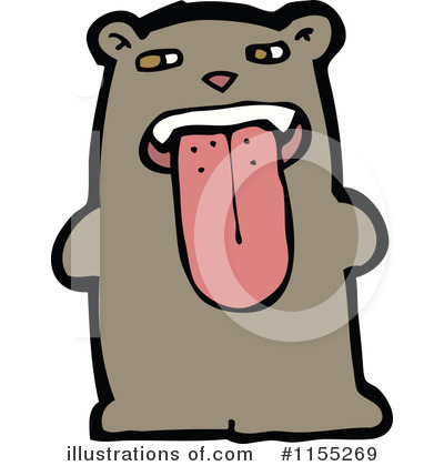 Royalty-Free (RF) Bear Clipart Illustration by lineartestpilot - Stock Sample #1155269