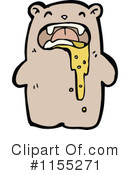 Bear Clipart #1155271 by lineartestpilot