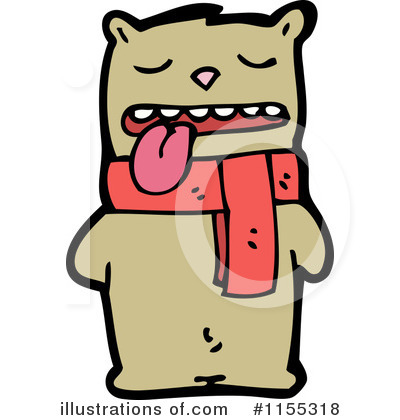 Royalty-Free (RF) Bear Clipart Illustration by lineartestpilot - Stock Sample #1155318