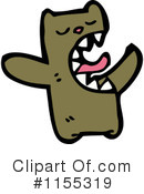 Bear Clipart #1155319 by lineartestpilot