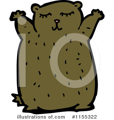 Royalty-Free (RF) Bear Clipart Illustration by lineartestpilot - Stock Sample #1155322