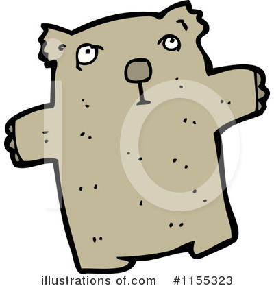 Royalty-Free (RF) Bear Clipart Illustration by lineartestpilot - Stock Sample #1155323