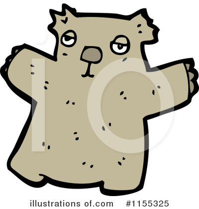 Royalty-Free (RF) Bear Clipart Illustration by lineartestpilot - Stock Sample #1155325