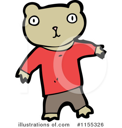 Royalty-Free (RF) Bear Clipart Illustration by lineartestpilot - Stock Sample #1155326