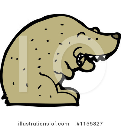 Royalty-Free (RF) Bear Clipart Illustration by lineartestpilot - Stock Sample #1155327