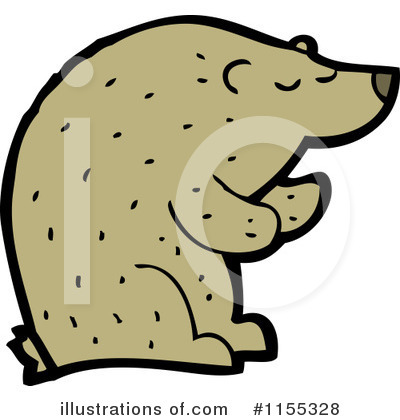 Royalty-Free (RF) Bear Clipart Illustration by lineartestpilot - Stock Sample #1155328