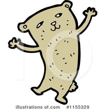 Royalty-Free (RF) Bear Clipart Illustration by lineartestpilot - Stock Sample #1155329