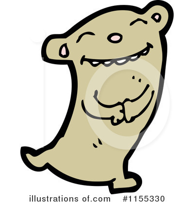 Royalty-Free (RF) Bear Clipart Illustration by lineartestpilot - Stock Sample #1155330