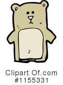 Bear Clipart #1155331 by lineartestpilot