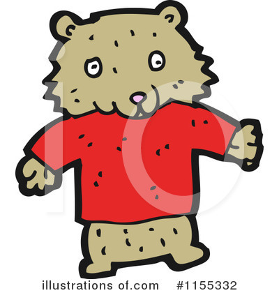 Royalty-Free (RF) Bear Clipart Illustration by lineartestpilot - Stock Sample #1155332