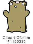 Bear Clipart #1155335 by lineartestpilot