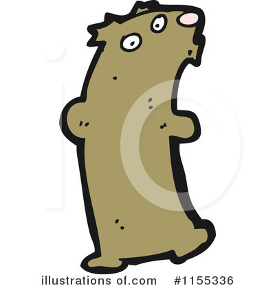 Royalty-Free (RF) Bear Clipart Illustration by lineartestpilot - Stock Sample #1155336