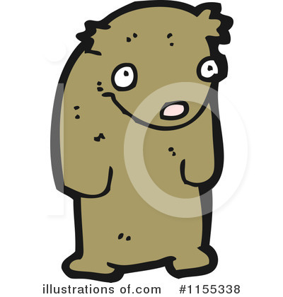 Royalty-Free (RF) Bear Clipart Illustration by lineartestpilot - Stock Sample #1155338