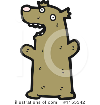 Royalty-Free (RF) Bear Clipart Illustration by lineartestpilot - Stock Sample #1155342