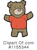 Bear Clipart #1155344 by lineartestpilot