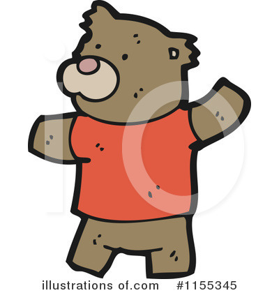 Royalty-Free (RF) Bear Clipart Illustration by lineartestpilot - Stock Sample #1155345