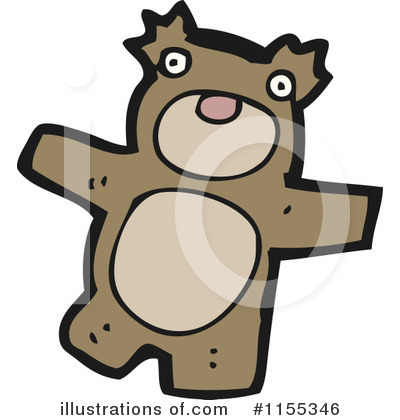 Royalty-Free (RF) Bear Clipart Illustration by lineartestpilot - Stock Sample #1155346