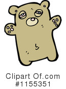 Bear Clipart #1155351 by lineartestpilot