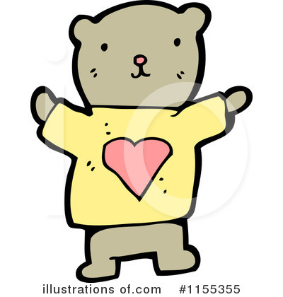 Royalty-Free (RF) Bear Clipart Illustration by lineartestpilot - Stock Sample #1155355