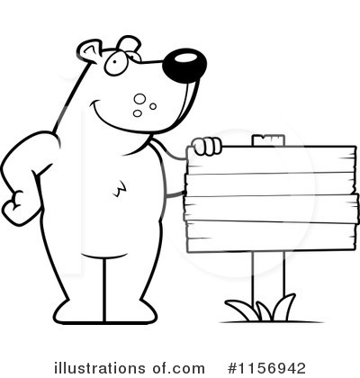Royalty-Free (RF) Bear Clipart Illustration by Cory Thoman - Stock Sample #1156942
