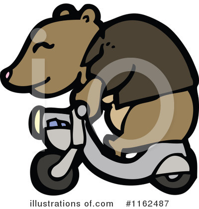 Royalty-Free (RF) Bear Clipart Illustration by lineartestpilot - Stock Sample #1162487