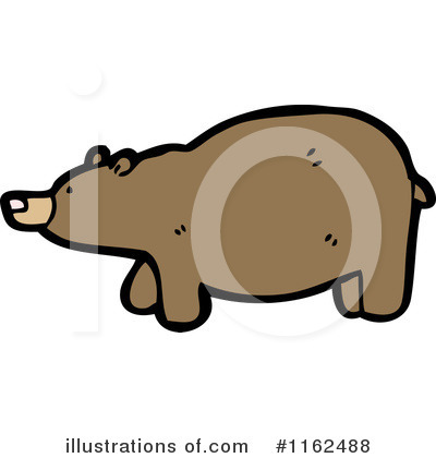Royalty-Free (RF) Bear Clipart Illustration by lineartestpilot - Stock Sample #1162488