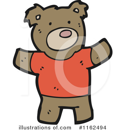 Royalty-Free (RF) Bear Clipart Illustration by lineartestpilot - Stock Sample #1162494