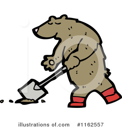 Royalty-Free (RF) Bear Clipart Illustration by lineartestpilot - Stock Sample #1162557