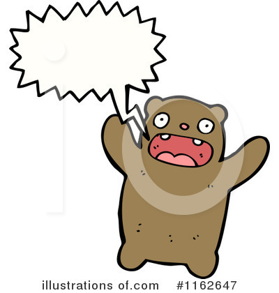 Royalty-Free (RF) Bear Clipart Illustration by lineartestpilot - Stock Sample #1162647