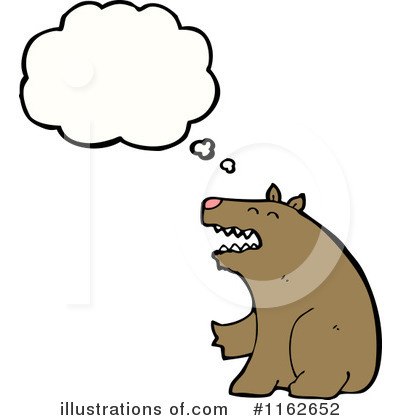 Royalty-Free (RF) Bear Clipart Illustration by lineartestpilot - Stock Sample #1162652