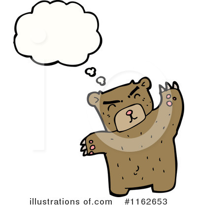 Royalty-Free (RF) Bear Clipart Illustration by lineartestpilot - Stock Sample #1162653