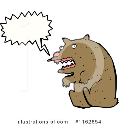 Royalty-Free (RF) Bear Clipart Illustration by lineartestpilot - Stock Sample #1162654