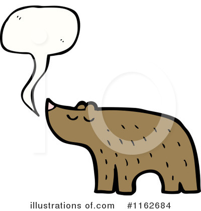 Royalty-Free (RF) Bear Clipart Illustration by lineartestpilot - Stock Sample #1162684