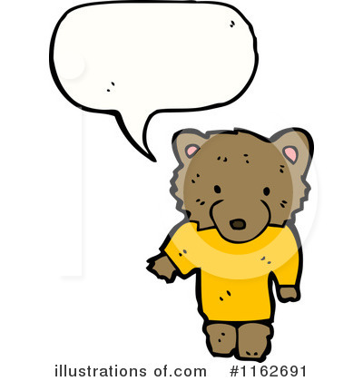 Royalty-Free (RF) Bear Clipart Illustration by lineartestpilot - Stock Sample #1162691