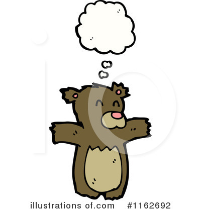 Royalty-Free (RF) Bear Clipart Illustration by lineartestpilot - Stock Sample #1162692