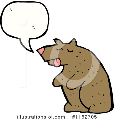 Royalty-Free (RF) Bear Clipart Illustration by lineartestpilot - Stock Sample #1162705