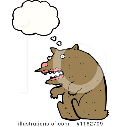 Royalty-Free (RF) Bear Clipart Illustration by lineartestpilot - Stock Sample #1162709