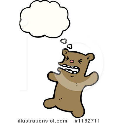 Royalty-Free (RF) Bear Clipart Illustration by lineartestpilot - Stock Sample #1162711
