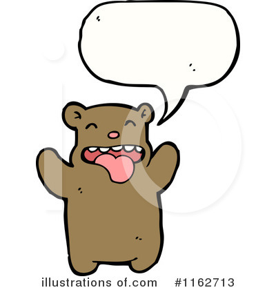 Royalty-Free (RF) Bear Clipart Illustration by lineartestpilot - Stock Sample #1162713