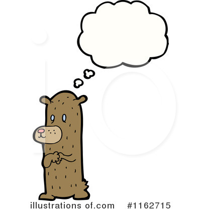 Royalty-Free (RF) Bear Clipart Illustration by lineartestpilot - Stock Sample #1162715