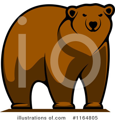 Royalty-Free (RF) Bear Clipart Illustration by Vector Tradition SM - Stock Sample #1164805