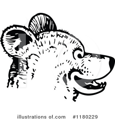 Royalty-Free (RF) Bear Clipart Illustration by Prawny Vintage - Stock Sample #1180229