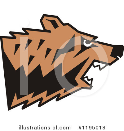 Royalty-Free (RF) Bear Clipart Illustration by Johnny Sajem - Stock Sample #1195018