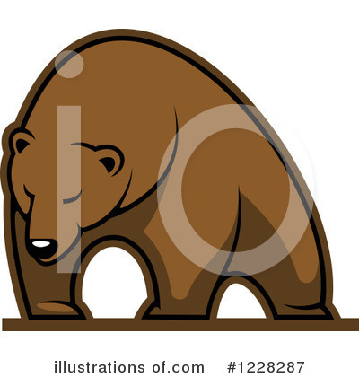 Royalty-Free (RF) Bear Clipart Illustration by Vector Tradition SM - Stock Sample #1228287