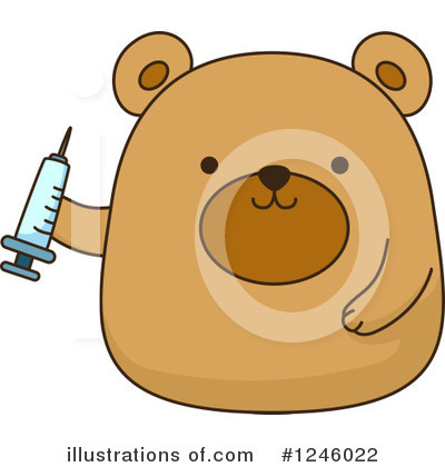 Royalty-Free (RF) Bear Clipart Illustration by BNP Design Studio - Stock Sample #1246022