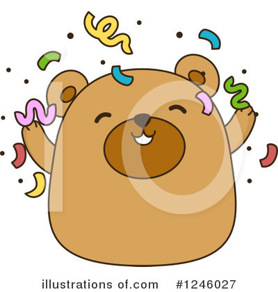 Royalty-Free (RF) Bear Clipart Illustration by BNP Design Studio - Stock Sample #1246027