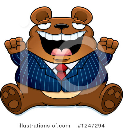 Royalty-Free (RF) Bear Clipart Illustration by Cory Thoman - Stock Sample #1247294