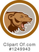 Bear Clipart #1249943 by patrimonio