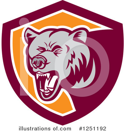 Grizzly Clipart #1251192 by patrimonio
